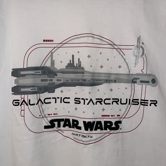 Disney Parks Star Wars Galactic Starcruiser Logo T-shirt For Women - Picture 2 of 5